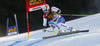Patrick Kueng of Switzerland skiing men super-g race of Audi FIS Alpine skiing World cup in Val Gardena, Italy. Men super-g race of Audi FIS Alpine skiing World cup season 2014-2015, was held on Saturday, 20th of December 2014 on famous Saslong course in Val Gardena, Italy.

