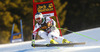 Fourth placed Vincent Kriechmayr of Austria skiing men super-g race of Audi FIS Alpine skiing World cup in Val Gardena, Italy. Men super-g race of Audi FIS Alpine skiing World cup season 2014-2015, was held on Saturday, 20th of December 2014 on famous Saslong course in Val Gardena, Italy.
