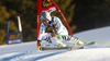 Josef Ferstl of Germany skiing men super-g race of Audi FIS Alpine skiing World cup in Val Gardena, Italy. Men super-g race of Audi FIS Alpine skiing World cup season 2014-2015, was held on Saturday, 20th of December 2014 on famous Saslong course in Val Gardena, Italy.
