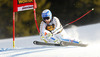 Hans Olsson of Sweden skiing men super-g race of Audi FIS Alpine skiing World cup in Val Gardena, Italy. Men super-g race of Audi FIS Alpine skiing World cup season 2014-2015, was held on Saturday, 20th of December 2014 on famous Saslong course in Val Gardena, Italy.
