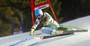 Rok Perko of Slovenia skiing men super-g race of Audi FIS Alpine skiing World cup in Val Gardena, Italy. Men super-g race of Audi FIS Alpine skiing World cup season 2014-2015, was held on Saturday, 20th of December 2014 on famous Saslong course in Val Gardena, Italy.
