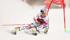 Alexis Pinturault of France skiing in the first run of the men giant slalom race of Audi FIS Alpine skiing World cup in Alta Badia, Italy. Men giant slalom race of Audi FIS Alpine skiing World cup season 2014-2015, was held on Sunday, 21st of December 2014 on Gran Risa course in Alta Badia, Italy.
