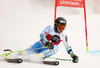 Ted Ligety of USA skiing in the first run of the men giant slalom race of Audi FIS Alpine skiing World cup in Alta Badia, Italy. Men giant slalom race of Audi FIS Alpine skiing World cup season 2014-2015, was held on Sunday, 21st of December 2014 on Gran Risa course in Alta Badia, Italy.
