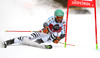 Felix Neureuther of Germany skiing in the first run of the men giant slalom race of Audi FIS Alpine skiing World cup in Alta Badia, Italy. Men giant slalom race of Audi FIS Alpine skiing World cup season 2014-2015, was held on Sunday, 21st of December 2014 on Gran Risa course in Alta Badia, Italy.
