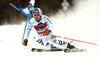 Fritz Dopfer of Germany skiing in the first run of the men giant slalom race of Audi FIS Alpine skiing World cup in Alta Badia, Italy. Men giant slalom race of Audi FIS Alpine skiing World cup season 2014-2015, was held on Sunday, 21st of December 2014 on Gran Risa course in Alta Badia, Italy.
