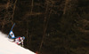 Benjamin Raich of Austria skiing in the first run of the men giant slalom race of Audi FIS Alpine skiing World cup in Alta Badia, Italy. Men giant slalom race of Audi FIS Alpine skiing World cup season 2014-2015, was held on Sunday, 21st of December 2014 on Gran Risa course in Alta Badia, Italy.
