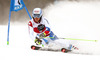 Carlo Janka of Switzerland skiing in the first run of the men giant slalom race of Audi FIS Alpine skiing World cup in Alta Badia, Italy. Men giant slalom race of Audi FIS Alpine skiing World cup season 2014-2015, was held on Sunday, 21st of December 2014 on Gran Risa course in Alta Badia, Italy.
