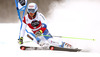 Carlo Janka of Switzerland skiing in the first run of the men giant slalom race of Audi FIS Alpine skiing World cup in Alta Badia, Italy. Men giant slalom race of Audi FIS Alpine skiing World cup season 2014-2015, was held on Sunday, 21st of December 2014 on Gran Risa course in Alta Badia, Italy.
