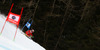 Roberto Nani of Italy skiing in the first run of the men giant slalom race of Audi FIS Alpine skiing World cup in Alta Badia, Italy. Men giant slalom race of Audi FIS Alpine skiing World cup season 2014-2015, was held on Sunday, 21st of December 2014 on Gran Risa course in Alta Badia, Italy.
