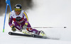 Kjetil Jansrud of Norway skiing in the first run of the men giant slalom race of Audi FIS Alpine skiing World cup in Alta Badia, Italy. Men giant slalom race of Audi FIS Alpine skiing World cup season 2014-2015, was held on Sunday, 21st of December 2014 on Gran Risa course in Alta Badia, Italy.
