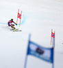 Kjetil Jansrud of Norway skiing in the first run of the men giant slalom race of Audi FIS Alpine skiing World cup in Alta Badia, Italy. Men giant slalom race of Audi FIS Alpine skiing World cup season 2014-2015, was held on Sunday, 21st of December 2014 on Gran Risa course in Alta Badia, Italy.
