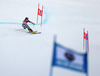 Marcus Sandell of Finland skiing in the first run of the men giant slalom race of Audi FIS Alpine skiing World cup in Alta Badia, Italy. Men giant slalom race of Audi FIS Alpine skiing World cup season 2014-2015, was held on Sunday, 21st of December 2014 on Gran Risa course in Alta Badia, Italy.
