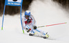 Andre Myhrer of Sweden skiing in the first run of the men giant slalom race of Audi FIS Alpine skiing World cup in Alta Badia, Italy. Men giant slalom race of Audi FIS Alpine skiing World cup season 2014-2015, was held on Sunday, 21st of December 2014 on Gran Risa course in Alta Badia, Italy.
