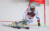 Gino Caviezel of Switzerland skiing in the first run of the men giant slalom race of Audi FIS Alpine skiing World cup in Alta Badia, Italy. Men giant slalom race of Audi FIS Alpine skiing World cup season 2014-2015, was held on Sunday, 21st of December 2014 on Gran Risa course in Alta Badia, Italy.
