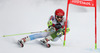 Zan Kranjec of Slovenia skiing in the first run of the men giant slalom race of Audi FIS Alpine skiing World cup in Alta Badia, Italy. Men giant slalom race of Audi FIS Alpine skiing World cup season 2014-2015, was held on Sunday, 21st of December 2014 on Gran Risa course in Alta Badia, Italy.
