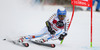 Calle Lindh of Sweden skiing in the first run of the men giant slalom race of Audi FIS Alpine skiing World cup in Alta Badia, Italy. Men giant slalom race of Audi FIS Alpine skiing World cup season 2014-2015, was held on Sunday, 21st of December 2014 on Gran Risa course in Alta Badia, Italy.
