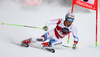 Thomas Tumler of Switzerland skiing in the first run of the men giant slalom race of Audi FIS Alpine skiing World cup in Alta Badia, Italy. Men giant slalom race of Audi FIS Alpine skiing World cup season 2014-2015, was held on Sunday, 21st of December 2014 on Gran Risa course in Alta Badia, Italy.
