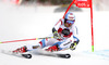 Mauro Caviezel of Switzerland skiing in the first run of the men giant slalom race of Audi FIS Alpine skiing World cup in Alta Badia, Italy. Men giant slalom race of Audi FIS Alpine skiing World cup season 2014-2015, was held on Sunday, 21st of December 2014 on Gran Risa course in Alta Badia, Italy.
