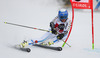 Mattias Roenngren of Sweden skiing in the first run of the men giant slalom race of Audi FIS Alpine skiing World cup in Alta Badia, Italy. Men giant slalom race of Audi FIS Alpine skiing World cup season 2014-2015, was held on Sunday, 21st of December 2014 on Gran Risa course in Alta Badia, Italy.
