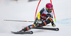 Eemeli Pirinen of Finland skiing in the first run of the men giant slalom race of Audi FIS Alpine skiing World cup in Alta Badia, Italy. Men giant slalom race of Audi FIS Alpine skiing World cup season 2014-2015, was held on Sunday, 21st of December 2014 on Gran Risa course in Alta Badia, Italy.
