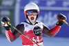 Filip Zubcic of Croatia reacts in finish of the second run of the men giant slalom race of Audi FIS Alpine skiing World cup in Alta Badia, Italy. Men giant slalom race of Audi FIS Alpine skiing World cup season 2014-2015, was held on Sunday, 21st of December 2014 on Gran Risa course in Alta Badia, Italy.
