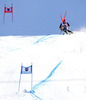 Marcus Sandell of Finland skiing in the second run of the men giant slalom race of Audi FIS Alpine skiing World cup in Alta Badia, Italy. Men giant slalom race of Audi FIS Alpine skiing World cup season 2014-2015, was held on Sunday, 21st of December 2014 on Gran Risa course in Alta Badia, Italy.

