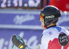 Second placed Ted Ligety of USA reacts in finish of the second run of the men giant slalom race of Audi FIS Alpine skiing World cup in Alta Badia, Italy. Men giant slalom race of Audi FIS Alpine skiing World cup season 2014-2015, was held on Sunday, 21st of December 2014 on Gran Risa course in Alta Badia, Italy.
