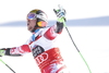 Winner Marcel Hirscher of Austria reacts in finish of the second run of the men giant slalom race of Audi FIS Alpine skiing World cup in Alta Badia, Italy. Men giant slalom race of Audi FIS Alpine skiing World cup season 2014-2015, was held on Sunday, 21st of December 2014 on Gran Risa course in Alta Badia, Italy.
