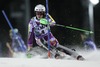 Henrik Kristoffersen of Norway in action during men Slalom of the Val d Isere FIS Ski Alpine World Cup at the Canalone Miramonti in Madonna di Campiglio, Italy on 2014/12/22.
