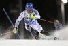 Andre Myhrer of Sweden in action during men Slalom of the Val d Isere FIS Ski Alpine World Cup at the Canalone Miramonti in Madonna di Campiglio, Italy on 2014/12/22.
