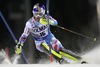 Alexis Pinturault of France in action during men Slalom of the Val d Isere FIS Ski Alpine World Cup at the Canalone Miramonti in Madonna di Campiglio, Italy on 2014/12/22.
