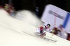 Marcel Hirscher of Austria in action during men Slalom of the Val d Isere FIS Ski Alpine World Cup at the Canalone Miramonti in Madonna di Campiglio, Italy on 2014/12/22.
