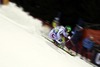 Alexander Khoroshilov of Russia in action during men Slalom of the Val d Isere FIS Ski Alpine World Cup at the Canalone Miramonti in Madonna di Campiglio, Italy on 2014/12/22.
