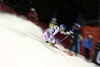 Benjamin Raich of Austria in action during men Slalom of the Val d Isere FIS Ski Alpine World Cup at the Canalone Miramonti in Madonna di Campiglio, Italy on 2014/12/22.
