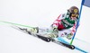 Anna Fenninger of Austria in action during 1st run of Ladies Giant Slalom of the Kuehtai FIS Ski Alpine World Cup at the Hohe Mut Course in Kuehtai, Austria on 2014/12/28.
