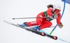 Federica Brignone of Italy in action during 1st run of Ladies Giant Slalom of the Kuehtai FIS Ski Alpine World Cup at the Hohe Mut Course in Kuehtai, Austria on 2014/12/28.

