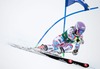 Tessa Worley of France in action during 1st run of Ladies Giant Slalom of the Kuehtai FIS Ski Alpine World Cup at the Hohe Mut Course in Kuehtai, Austria on 2014/12/28.
