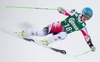 Elisabeth Goergl of Austria in action during 1st run of Ladies Giant Slalom of the Kuehtai FIS Ski Alpine World Cup at the Hohe Mut Course in Kuehtai, Austria on 2014/12/28.

