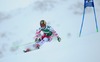 Kathrin Zettel of Austria in action during 1st run of Ladies Giant Slalom of the Kuehtai FIS Ski Alpine World Cup at the Hohe Mut Course in Kuehtai, Austria on 2014/12/28.
