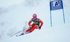 Nadia Fanchini of Italy in action during 1st run of Ladies Giant Slalom of the Kuehtai FIS Ski Alpine World Cup at the Hohe Mut Course in Kuehtai, Austria on 2014/12/28.
