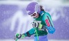 Tina Maze of Slovenia reacts after 2nd run of Ladies Giant Slalom of the Kuehtai FIS Ski Alpine World Cup at the Hohe Mut Course in Kuehtai, Austria on 2014/12/28.
