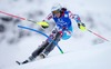 Nastasia Noens of France in action during 1st run of Ladies Slalom of the Kuehtai FIS Ski Alpine World Cup at the Hohe Mut Course in Kuehtai, Austria on 2014/12/29.
