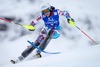 Nastasia Noens of France in action during 1st run of Ladies Slalom of the Kuehtai FIS Ski Alpine World Cup at the Hohe Mut Course in Kuehtai, Austria on 2014/12/29.
