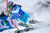 Sarka Strachova of Czech Republic in action during 1st run of Ladies Slalom of the Kuehtai FIS Ski Alpine World Cup at the Hohe Mut Course in Kuehtai, Austria on 2014/12/29.
