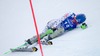 Veronika Velez Zuzulova of Slovakia during 1st run of Ladies Slalom of the Kuehtai FIS Ski Alpine World Cup at the Hohe Mut Course in Kuehtai, Austria on 2014/12/29.
