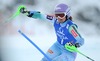 Tina Maze of Slovenia in action during 1st run of Ladies Slalom of the Kuehtai FIS Ski Alpine World Cup at the Hohe Mut Course in Kuehtai, Austria on 2014/12/29.
