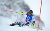 Wendy Holdener of Switzerland in action during 1st run of Ladies Slalom of the Kuehtai FIS Ski Alpine World Cup at the Hohe Mut Course in Kuehtai, Austria on 2014/12/29.
