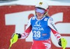 Julia Dygruber of Austria reacts after 2nd run of Ladies Giant Slalom of the Kuehtai FIS Ski Alpine World Cup at the Hohe Mut Course in Kuehtai, Austria on 2014/12/29.
