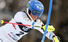 Maria Pietilae-Holmner of Sweden skiing in the first run of the women slalom race of Audi FIS Alpine skiing World cup on Sljeme above Zagreb, Croatia. Women Snow Queen Trophy slalom race of Audi FIS Alpine skiing World cup season 2014-2015, was held on Sunday, 4th of January 2015 on Sljeme above Zagreb, Croatia.
