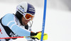 Fritz Dopfer of Germany skiing in the first run of the men slalom race of Audi FIS Alpine skiing World cup on Sljeme above Zagreb, Croatia. Men Snow Queen Trophy slalom race of Audi FIS Alpine skiing World cup season 2014-2015, was held on Tuesday, 6th of January 2015 on Sljeme above Zagreb, Croatia.
